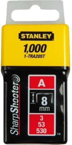 Staples 8 mm Type A STANLEY (1000 pcs)