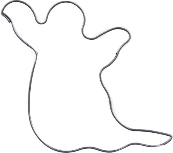 Stainless steel ghost cookie cutter