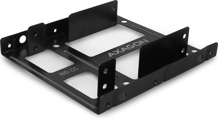 Стоманена рамка за монтаж на 2x 2.5" диска в слот 3.5"