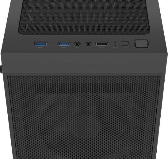 Practical top I/O panel and tempered glass
