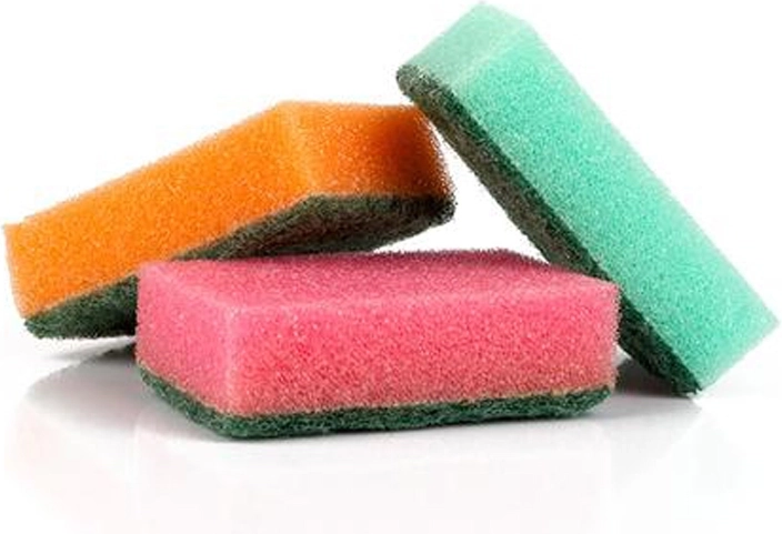 TORO dishwashing sponges, set of 10 pcs