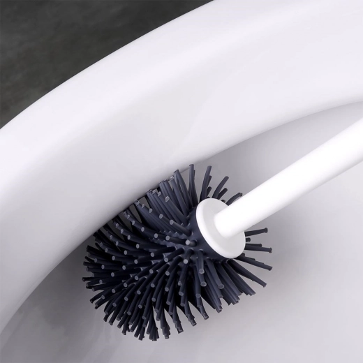 Hygienic silicone bristles