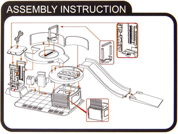 Easy assembly according to the instructions
