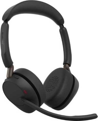 Jabra Evolve3 65 Stereo with Link 390a adapter, UC and charging stand