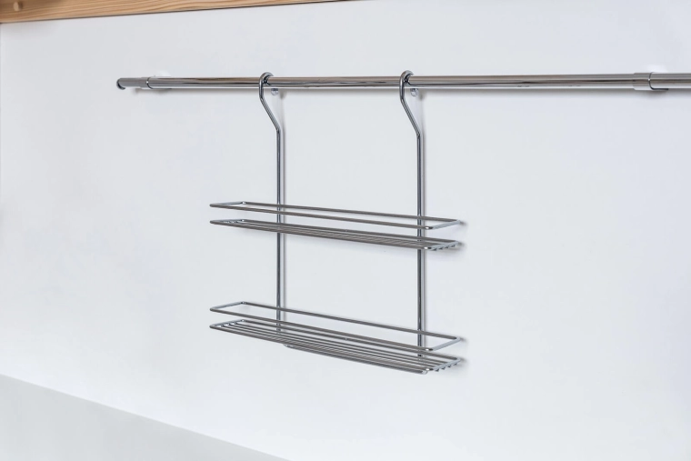 Sturdy chrome-plated construction