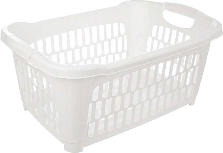Hobby Laundry Basket 25 L, White