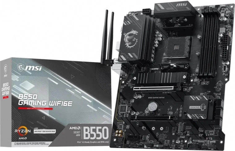 MSI дънна платка B550 Gaming WiFi 6E (ATX)