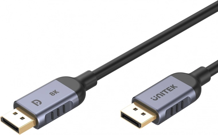 Unitek DisplayPort 1.4 Cable 2 m, 8K 60 Hz, 4K 240 Hz, HDR