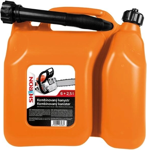 KOMBI Fuel Can 6 L + 2.5 L for Oil