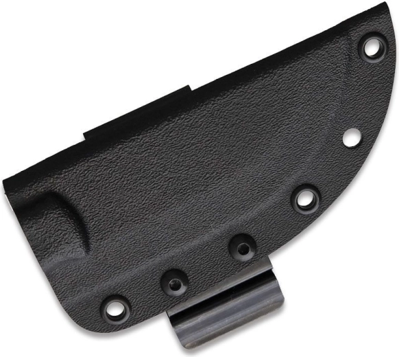 Kydex sheath with space for a fire starter