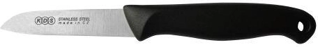 Kitchen knife, downward-pointed tip 3"