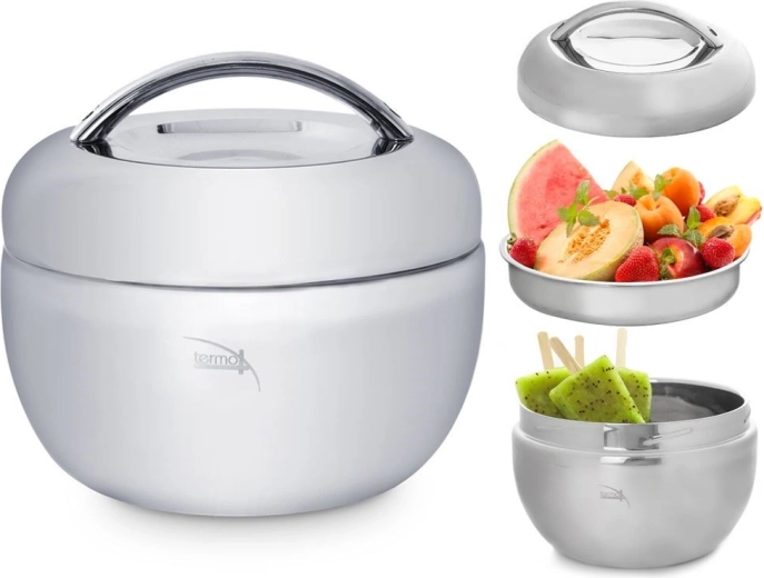 ORION 1 L Stainless Steel Thermal Food Bowl
