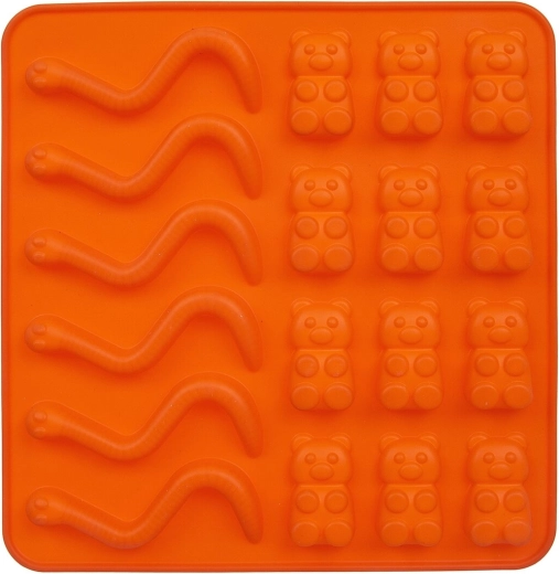 Flexible silicone for easy release without damage
