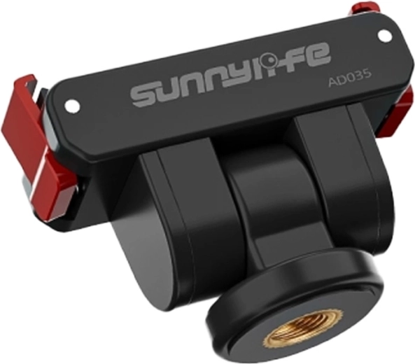 Sunnylife магнитен монтажен адаптер 1/4" с въртене на 180° за OSMO 360, ACTION 5 PRO и OSMO ACTION 4/3/2