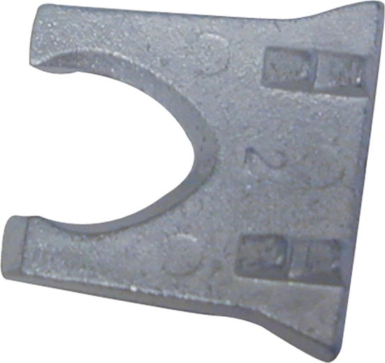 Securing metal wedge profile 8, 38 × 35 mm (5 pcs)