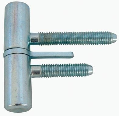 Вратна панта 60 mm с винт и щифт, синьо поцинкована