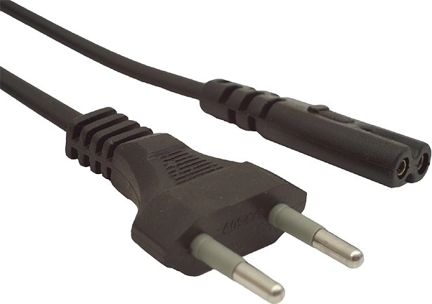 Захранващ кабел C7 2pin 1,8 m