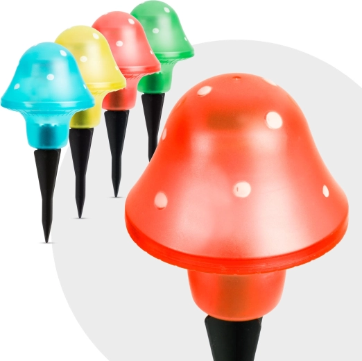 Colorful garden decoration