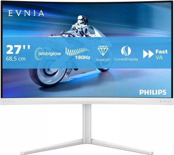 Philips 27" Curved VA 180Hz Ambiglow Monitor