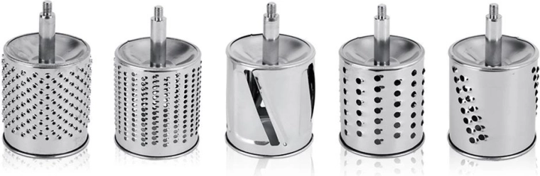 Пет сменяеми барабана за всички задачи