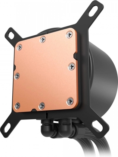 Copper base (cold plate) for better heat transfer