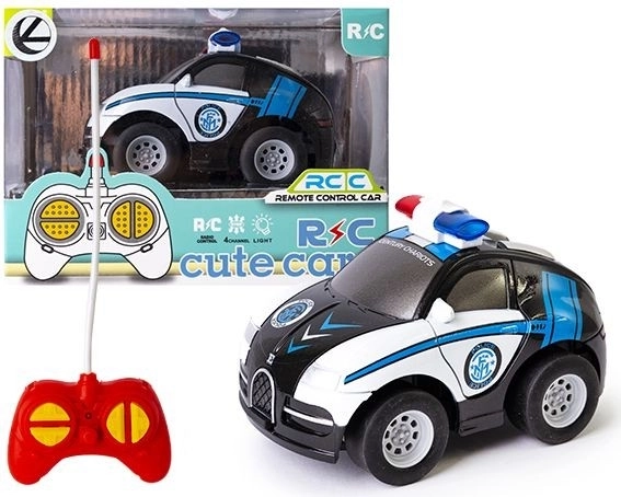 Small remote-controlled police car - 1 piece