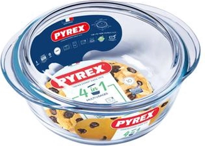Glass baking dish with lid PYREX 1.3 l