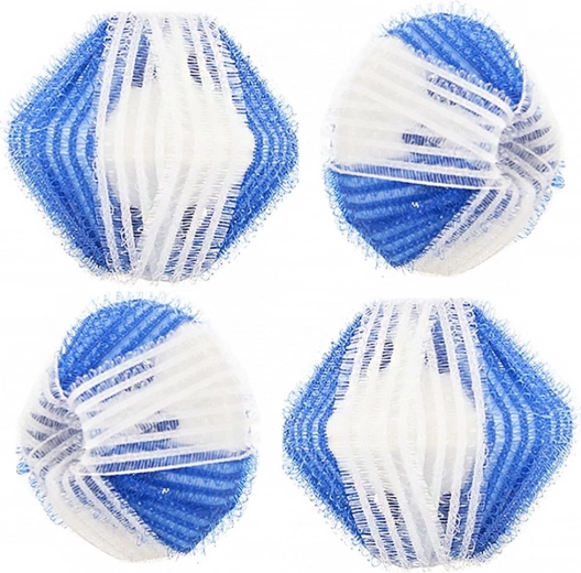 Catches hair and lint during washing