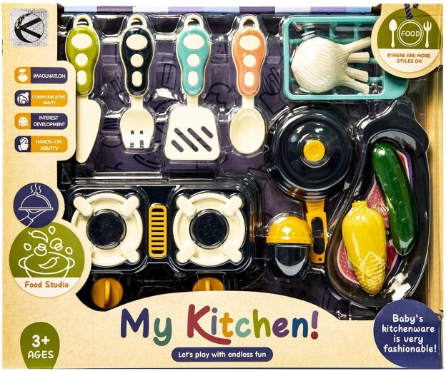 Children’s kitchen set, 10 pieces - 1 piece