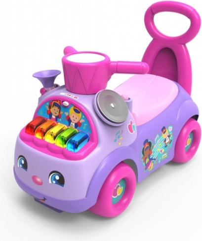 Количка за бутане FISHER-PRICE Музикално шоу – лилава
