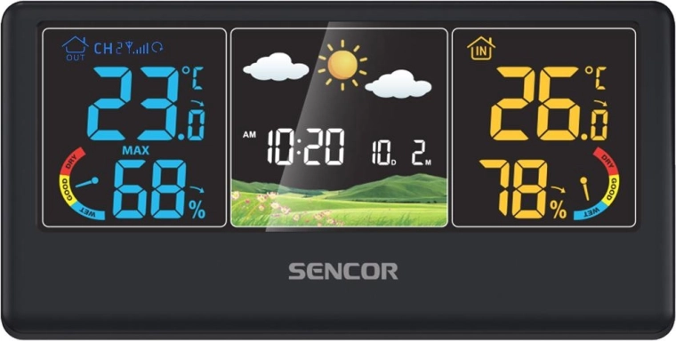 Прегледен цветен LCD дисплей