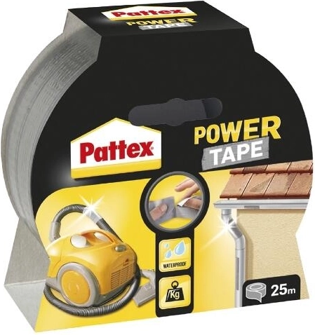 Universal repair tape 50 mm × 10 m silver Pattex Power Tape