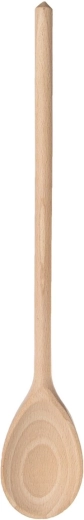 Wooden spoon, oval, 35 cm