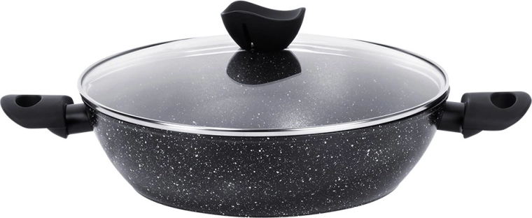 Comfortable Soft Touch handles and safe cooking