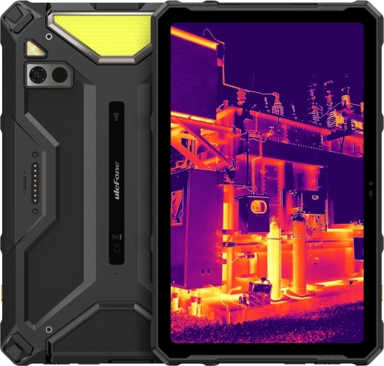 Здрав таблет Ulefone с термокамера 5G 10.36" 8/256 GB IP69K черен