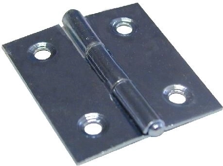 Pivot hinge 30 × 20 mm, galvanized, pack of 20 pcs