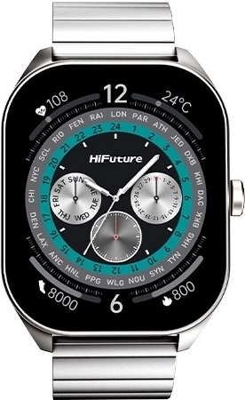 HiFuture FutureFit Apex Smartwatch Silver