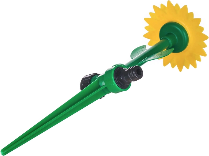 Easy connection to a garden hose