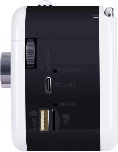 Wide connectivity: USB, microSD, AUX