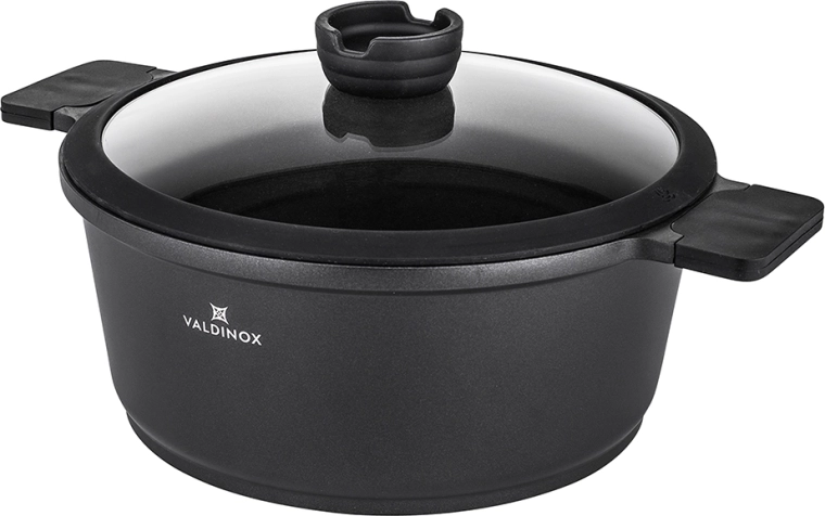 Cast aluminum body for even cooking