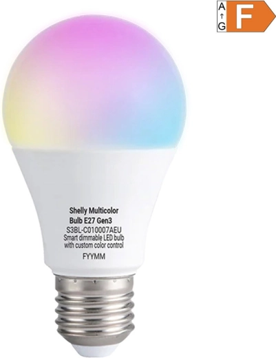 Shelly multicolor smart LED bulb Multicolor Gen3 E27
