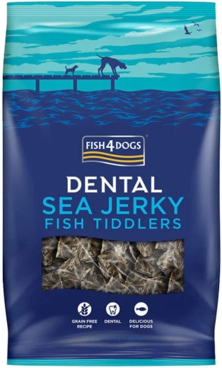 Fish4Dogs Dental Sea Jerky рибни лакомства за кучета 575 г