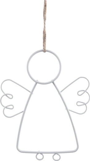 Hanging metal angel – subtle decoration