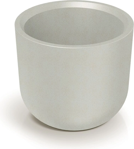 Molta Round High Planter 40 cm – sand