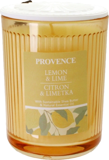 Ароматна свещ в стъкло Provence с лимон и лайм 230 г