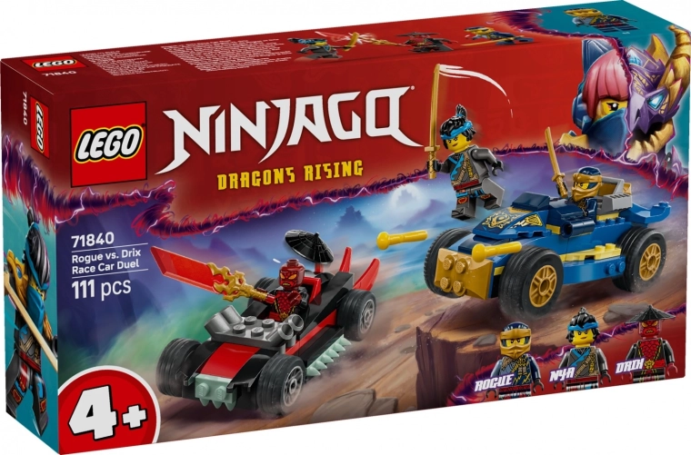 LEGO NINJAGO състезание Rogue срещу Drix (71840)