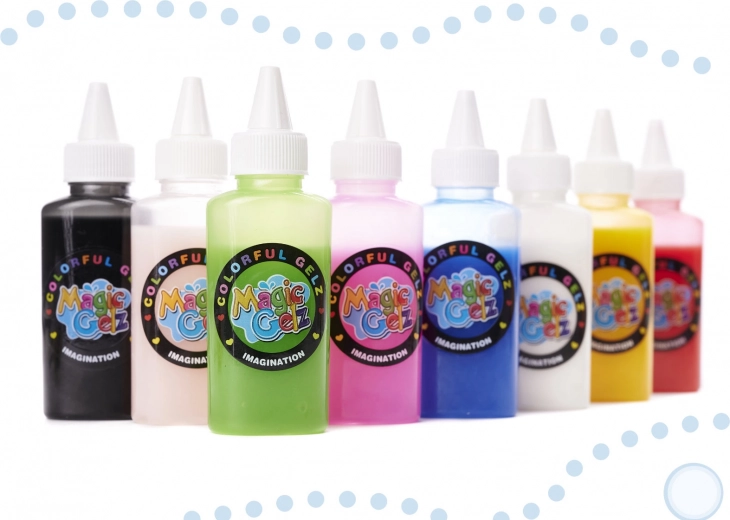 8 цветни гела за живи 3D творения