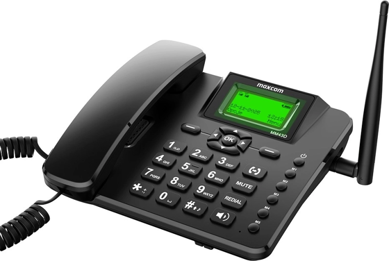 Стационарен телефон за SIM карта 4G VoLTE MM 43D