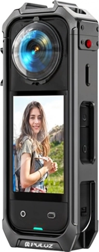 Метален защитен калъф PULUZ с капак за обектива за INSTA360 X5