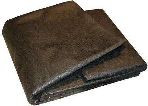 Nonwoven weed control fabric 1.6 × 5 m, black, UV, 50 g/m²